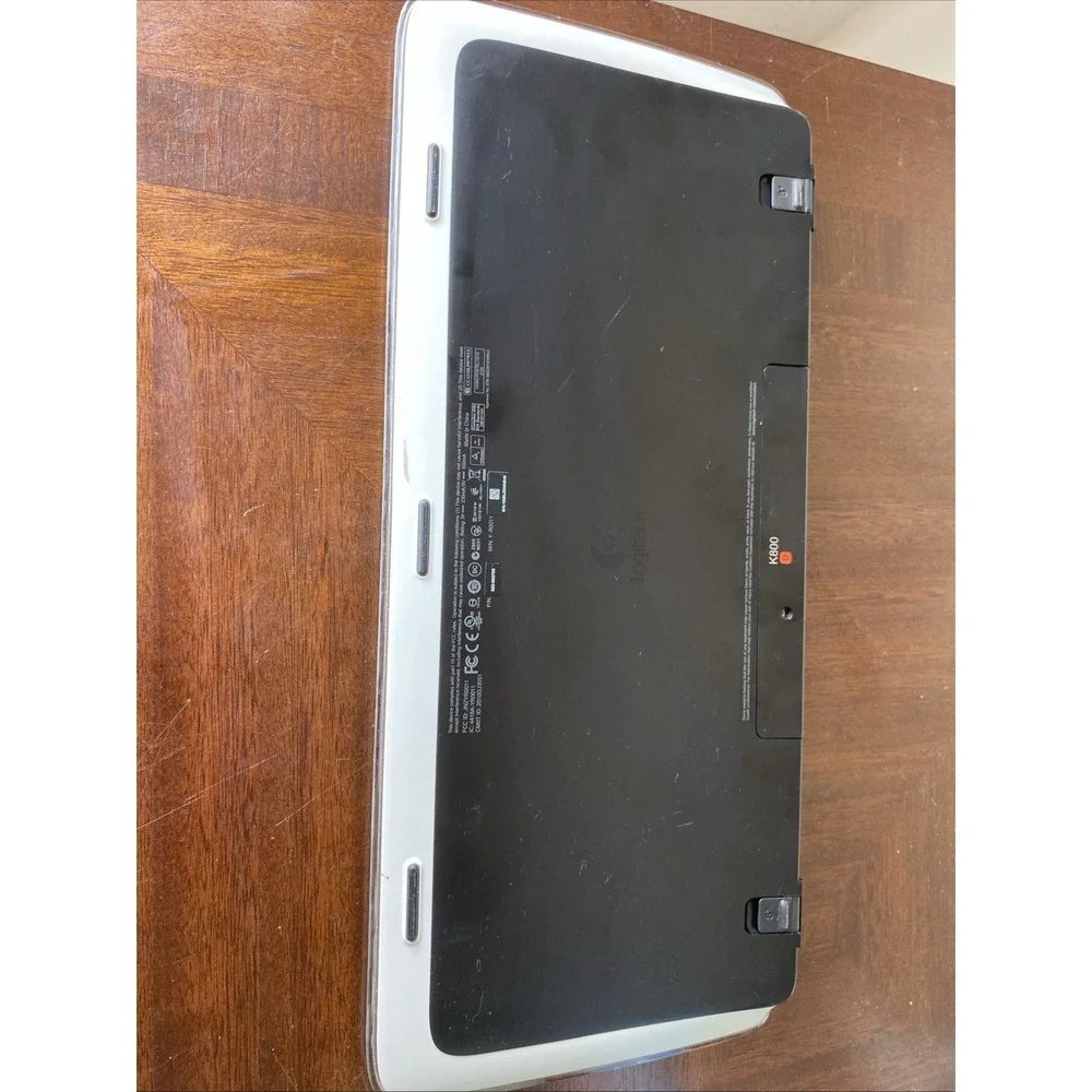 LOGITECH K800 Wireless Illuminated Keyboard (Y-R0065) with Dongle Read Desceipti